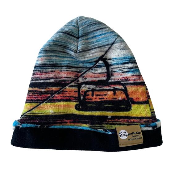 Art By Abby Pathrath Jackson Hole Lined Beanie - Picture 1 of 5